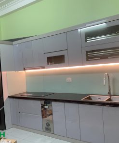 Tủ bếp nhựa Acrylic mẫu 02